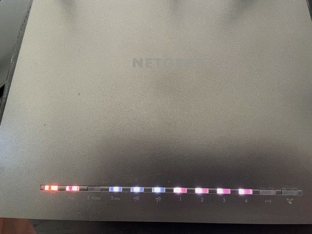 Netgear Router Power Light Blinking