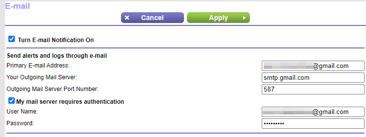 NTGR Router E-Mail Settings Gmail.PNG