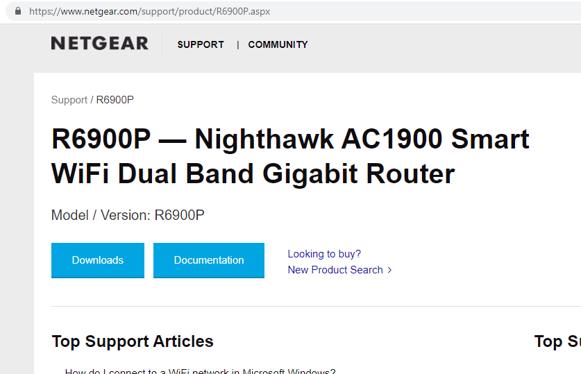 NTGR R6900P Support.PNG
