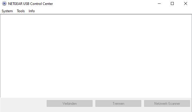 nicht funktionstüchtiges Menü