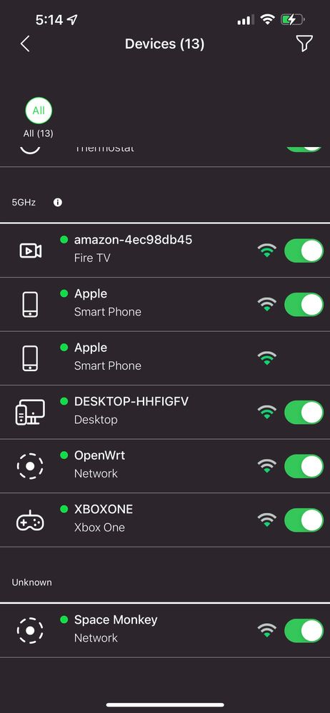 Black background - able to control