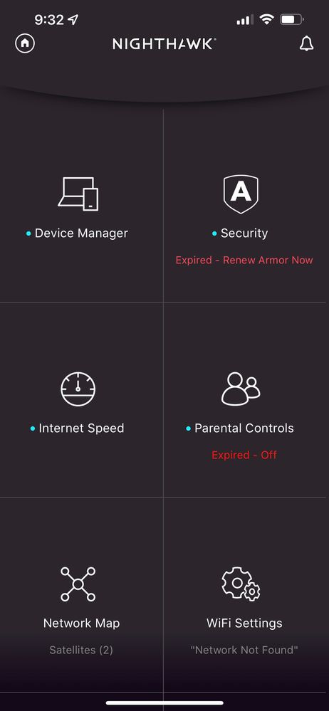 Parental Controls tile