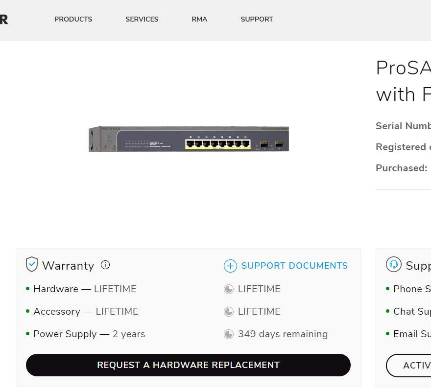 MyNetgear - Request a Hardware Replacement.PNG