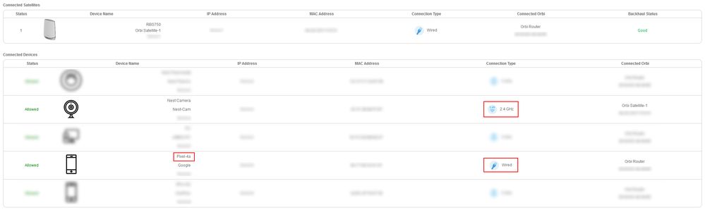 Orbi-Device-List-Issues