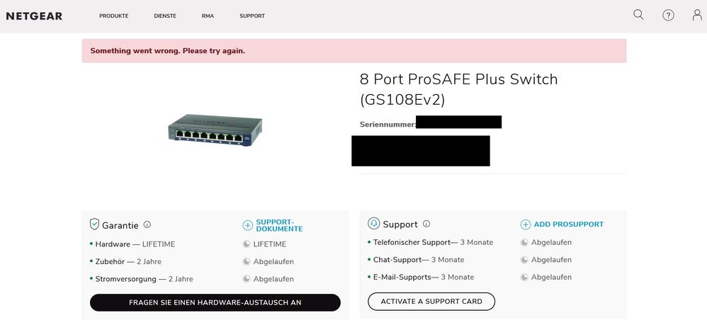 Lifetime Hardware Support