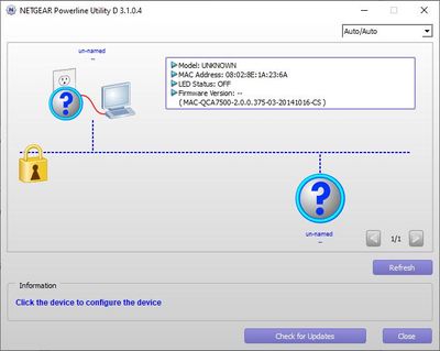 Netgear Powerline Utility