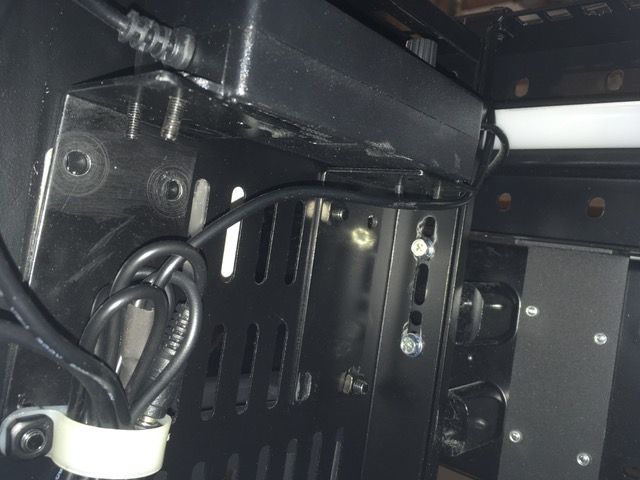 Using Trendnet bracket to hold power supply