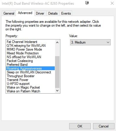 Roaming Aggressiveness WLAN adapter setting.jpg