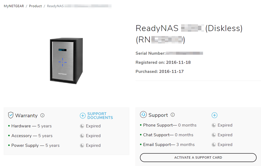 MyNetgear.com ReadyNAS Warranty Status - pxld.PNG