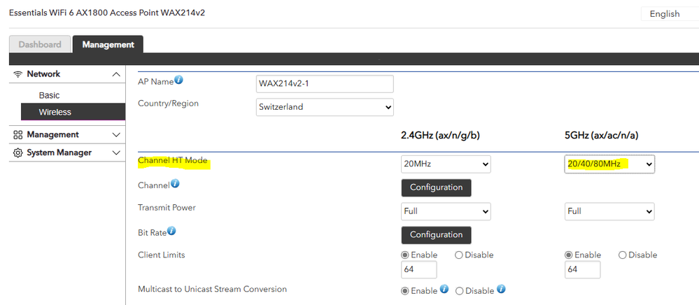 WAX214v2 Channel HT Mode 80 MHz.PNG
