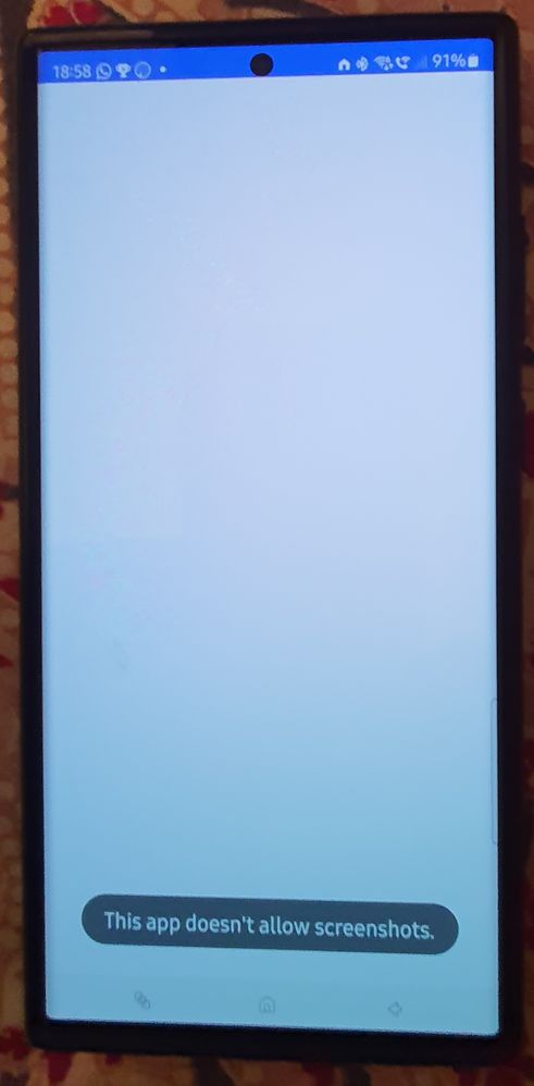 Photo rather than screenshot